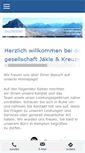 Mobile Screenshot of jaekleundkreuzer.de