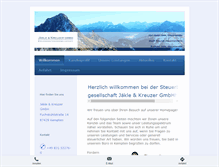 Tablet Screenshot of jaekleundkreuzer.de